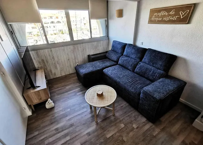 Le Trimaran - 4 Pieces - 6 Couchages - Port Mae-3124 Leucate
